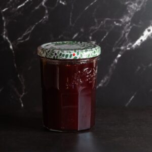 Confiture de prunes rouges