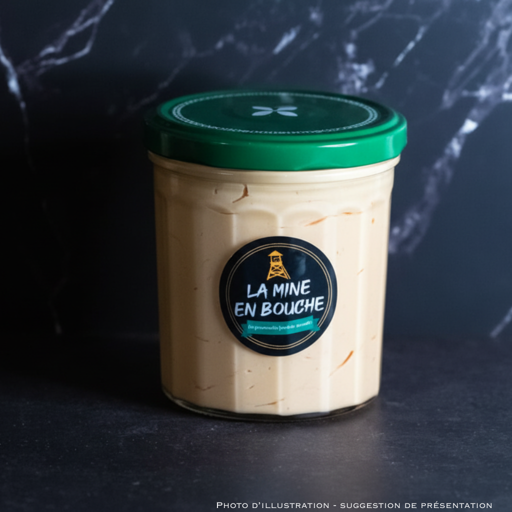 Pâte à Tartiner au chocolat blanc, praliné et crêpes dentelle