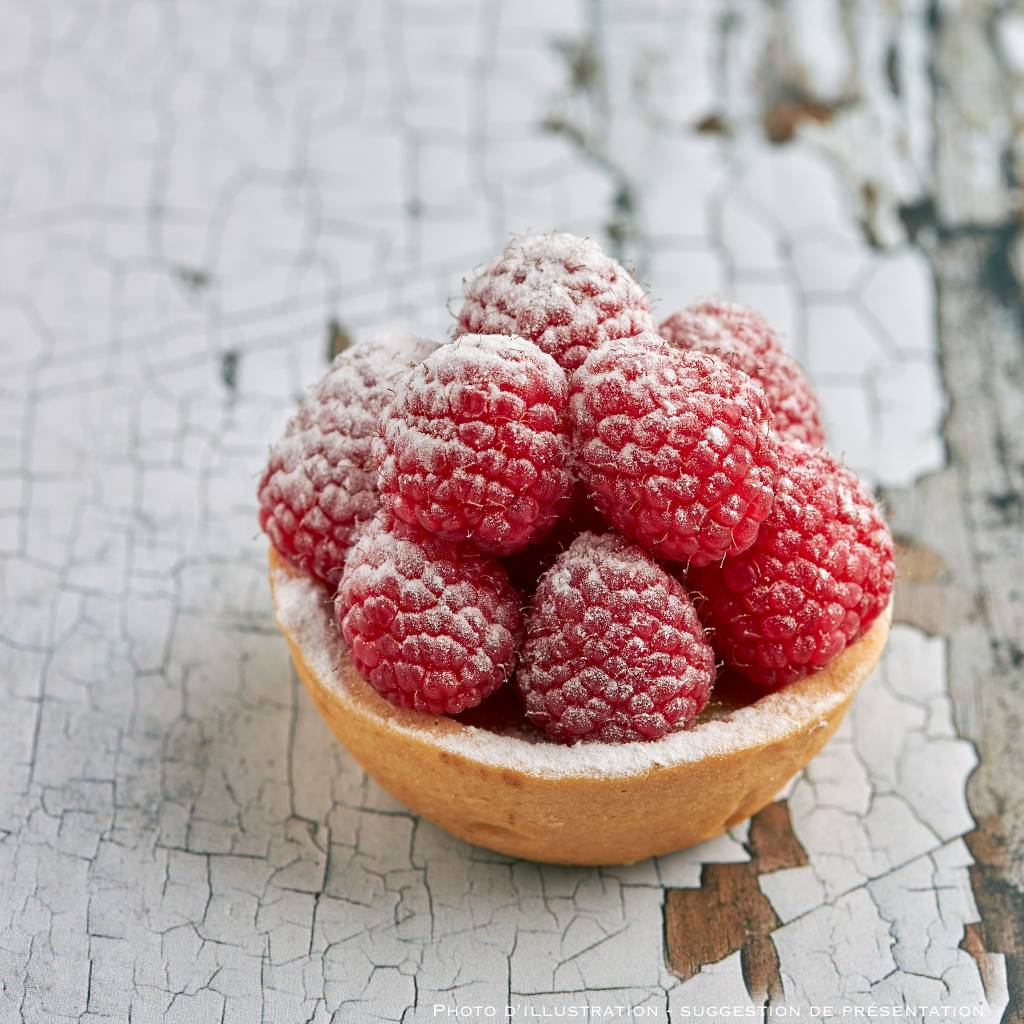 Tarte aux framboises