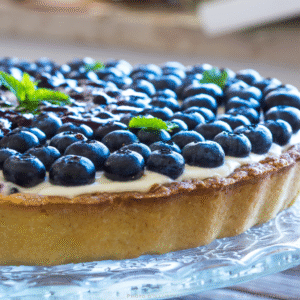 Tarte aux myrtilles