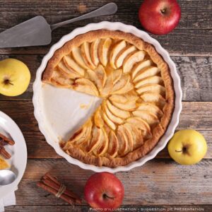 Tarte aux pommes